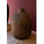 Fieldman SET OF THREE WOODEN VASES - BROWN FINISH