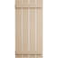 Volets rustiques en faux bois à quatre planches espacées (par paire)-71288251-88966850-88966855