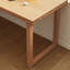 62.99" Burlywood L-Shaped Solid Wood desk-109695007