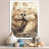 White Picture Framed