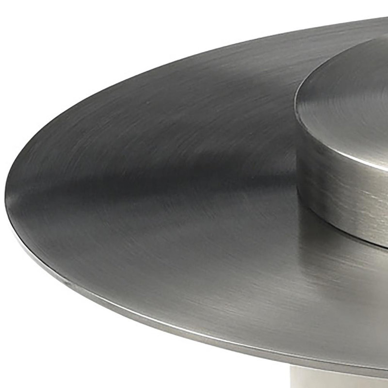 Avians Stainless Steel Top End Table