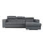 Aana Faux Leather Corner Sofa Bed-2127285815