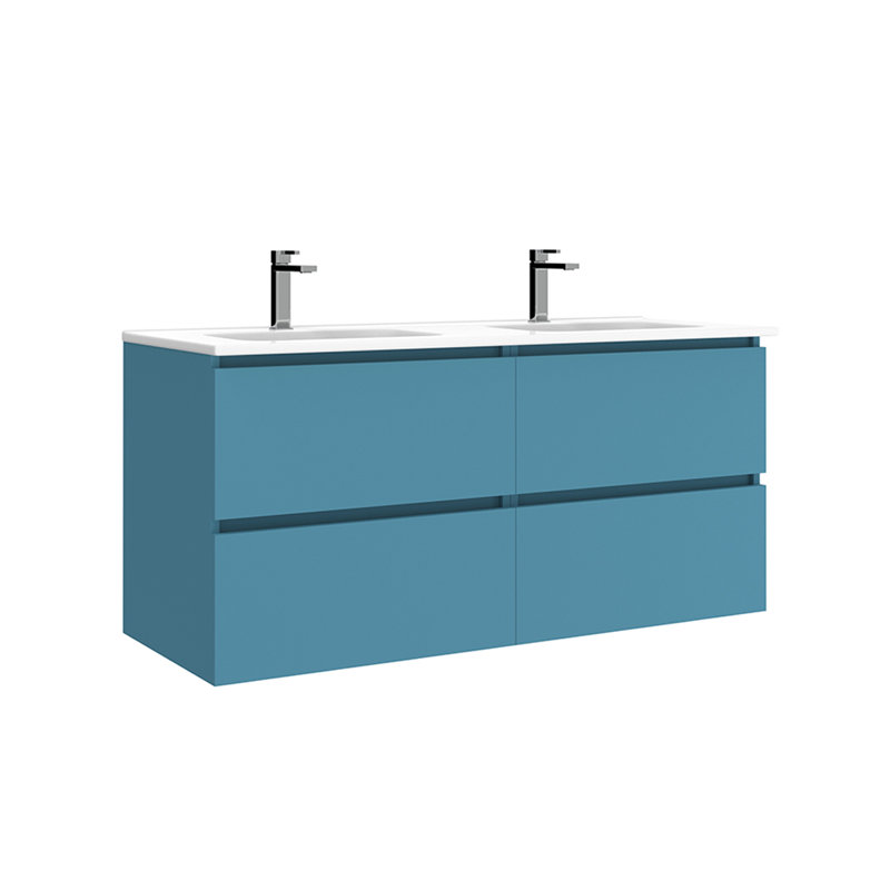 Flora 47.6'' W Double Vanity, Island Matte