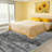 Washable Modern Abstract Area Rug: Soft Non-Slip Stain Resistant Indoor Floor Carpet for Living Room Bedroom Dining Room Home Office - Black Gray-786168490