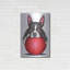 «Boston Terrier On Red Ball» par Danny Gordon-2073660255