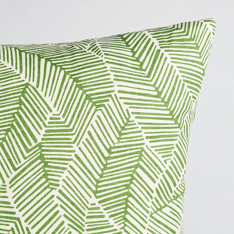 Abstract Leaf Pillow, 22" x 22"