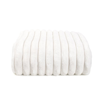 Jeté Shar Pei blanc