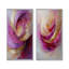 Abstrait lavande équilibre de tranquillité I - Collection d'art mural abstrait 2 pièces-779241333-779241328