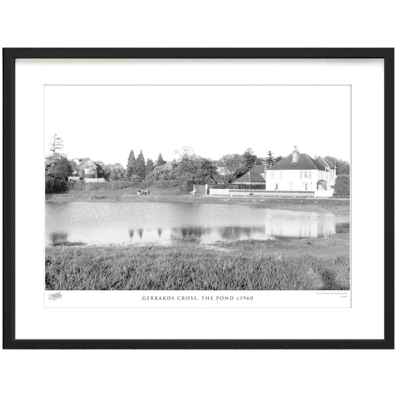 Gerrards Cross, The Pond C1960 by Francis Frith - Single Picture Frame Print, 45cm H x 60cm W x 2.3cm D