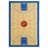 Furnish My Place Nieman 695 Basketball Blue Kid Play Area Rug for Bathroom | Playroom & Kindergarten Classroom | Basketball Court | Modern Decor | Blue-1750366246