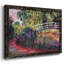 Le pont japonais (l'eau) - reproduction de photo sur toile-96273646-96273652