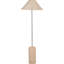 Hali 152cm Cerused/Limed Traditional Floor Lamp
