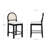 Boucle Upholstered Bar Stool with Woven Rattan Backrest-369930017-371209455-371209453