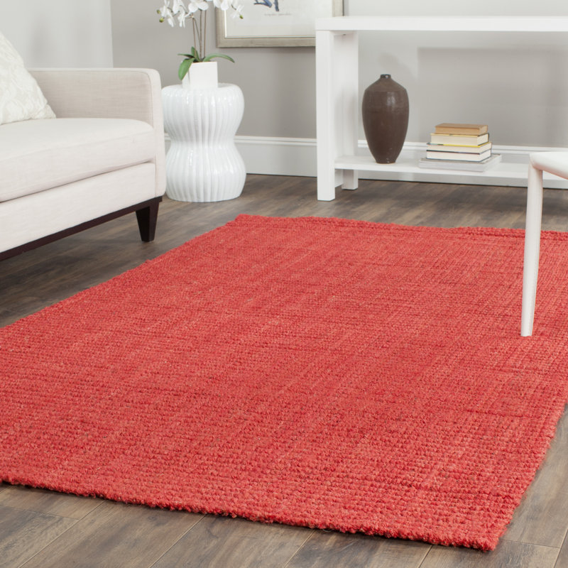 Tapis en jute tissé à la main en fibre naturelle Weatherhill, Rectangle 2 pi 3 po x 4 pi