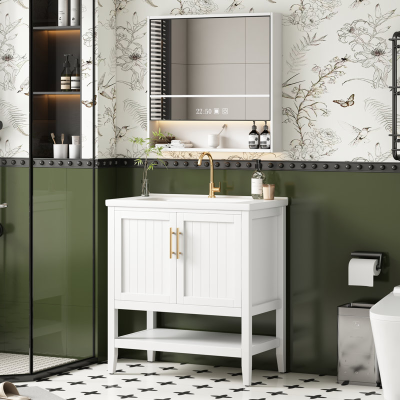 80 mm Freestanding Bathroom Vanity