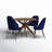 Cobos 5-Piece 47.25" Round Dining Set