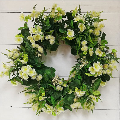 Faux Fir Silk 26'' Wreath