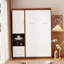 Lit mural avec armoire