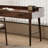 Simple Rectangle Nut-brown Solid Wood Writing Desk