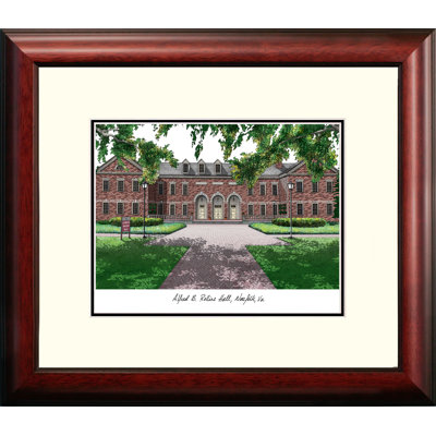 Alumnus Lithograph Framed Photographic Print
