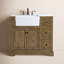 Ensemble de meuble-lavabo simple 36 po Pardue-851616320