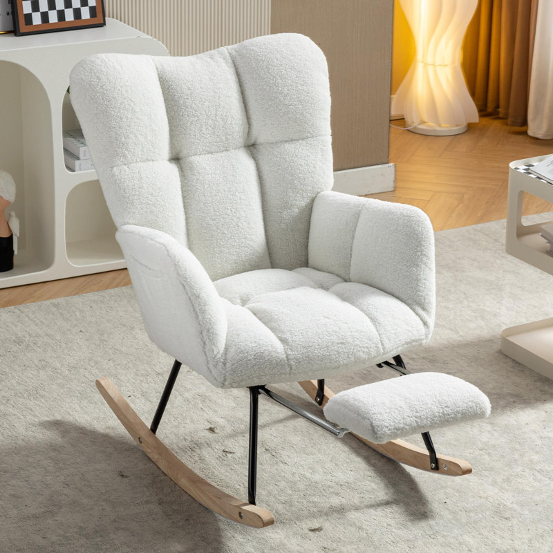 Finlaw Rocking Chair, White