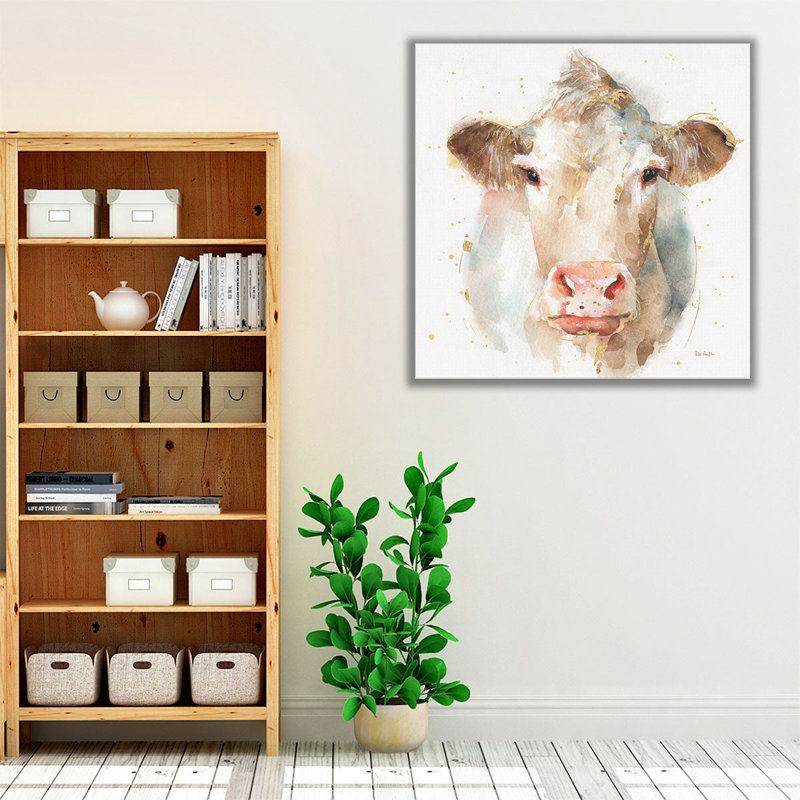 «Farm Friends II», reproduction d'art sur toile, H 12 po x l 12 po