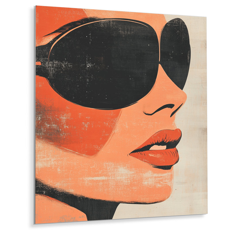 «Fashion in Sixty», couleur IV - impression en métal «Bold Pop», impression en métal Pop Art, L 24 po x H 32 po