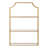 Turgut 4-Tiered Metal Accent Shelf-1198722706