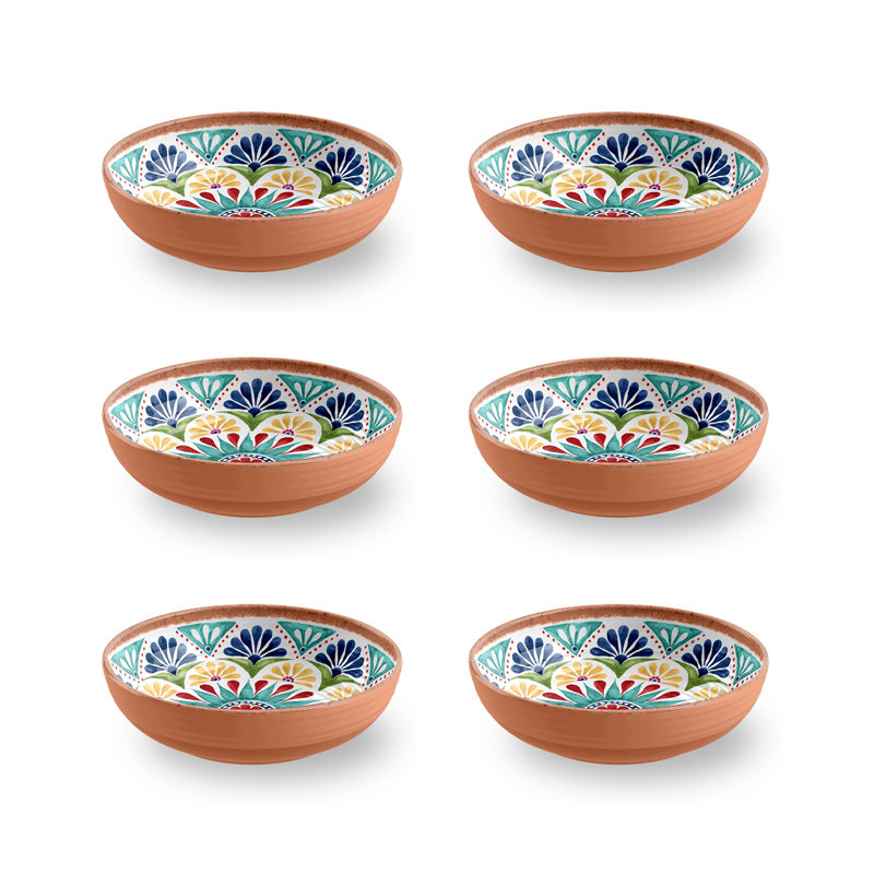 Multicolore bol Bettina Medallion - 8 po