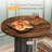 39.4" H Round Dining Table, Small Kitchen Bar Table with Footrest for  Dining Room, Pub, Bar(Set of 2)-818743325