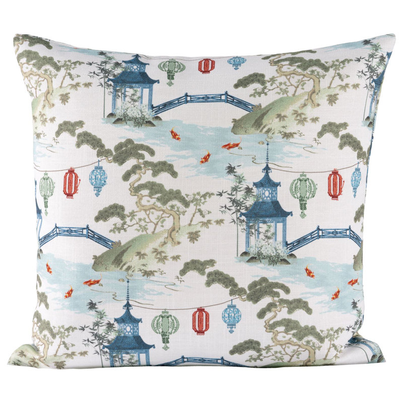 Reversible Throw Pillow, 16" x 16"