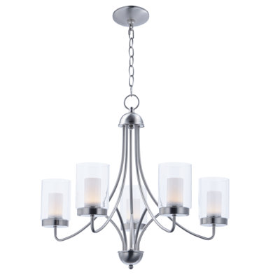 Caverly 5 - Light Dimmable LED Classic / Traditional Chandelier