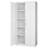 Metal Storage Cabinet, 68.9 in Lockable Steel Garage Cabinet with 4 Adjustable Shelves, 2 Magnetic Doors, 2 Keys, 5 Tiers Tool Storage for Pantry, Warehouse, Basement, Laundry, Office, White-1349621889