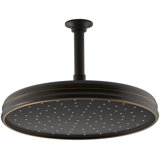 Traditional Round 8" Rainhead with Katalyst Air-Induction Spray, 2.0 Gpm