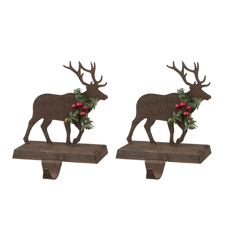Porte-chaussette de No¨ël caribou