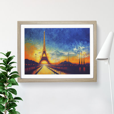 Eiffel Tower - Single Picture Frame Painting