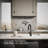 Graze Wall-Mount Pot Filler Faucet, Swing Arm Kitchen Pot Filler Faucet-49294367
