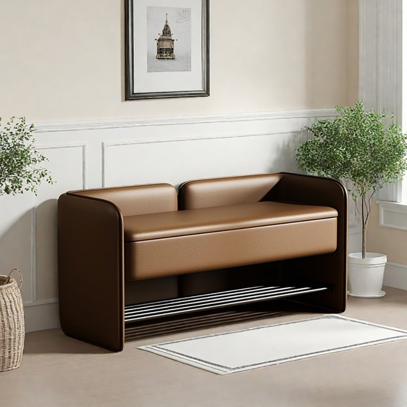 Tabouret à langer 55.1in, Brun