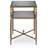 Alsafi Glass Top End Table