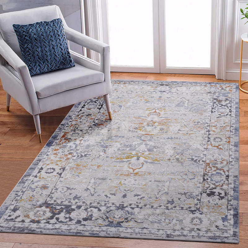 Tapis traditionnel 5 pi x 7 pi, Rectangle 5 pi 3 po x 7 pi 6 po