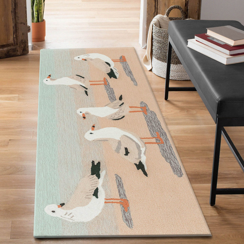 Boller No Pattern And Not Solid Color Polyester Kitchen Mat, 24" W x 60" L