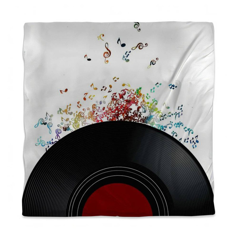 Housse de couette Musical Black Queen