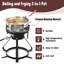 Ensemble de cuisinière au propane d'extérieur Feasto