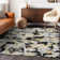 Malek Indoor/Outdoor Area Rug with Non-Slip Backing