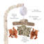 MOBILE musical Treillet Fox