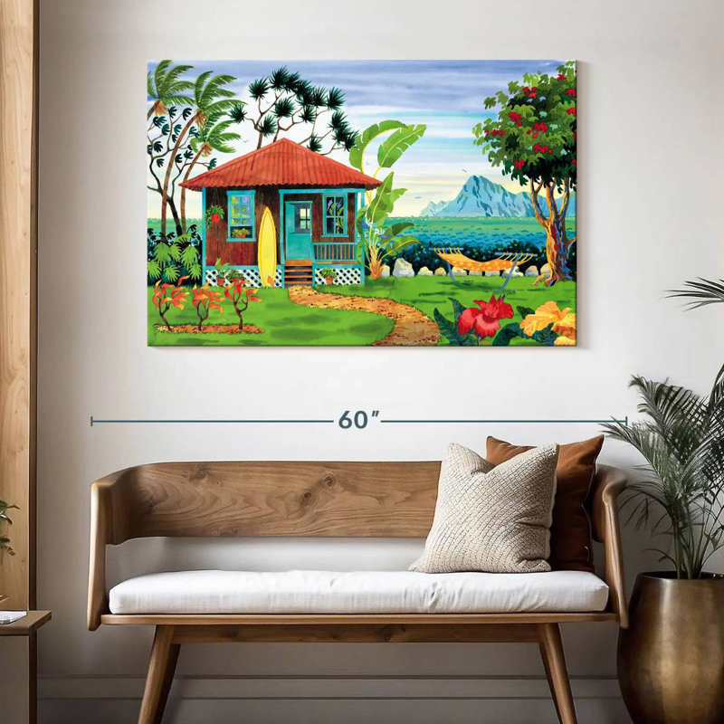 Gillard The Beachhouse, H 32 po x l 48 po
