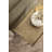Gologan Narrow Side Table with Hammered Metal Tabletop-1839978084