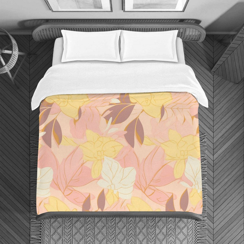 Floral Avitaz Bedding, Twin Duvet Cover