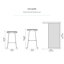 Gallitzin Solid Wood Kitchen Counter Bar Stool-1039633634-1039633633